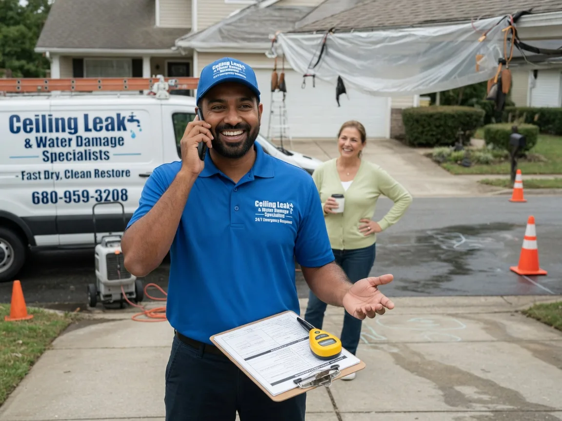 Ceiling Leak Cleanup Forest City, PA FAQs